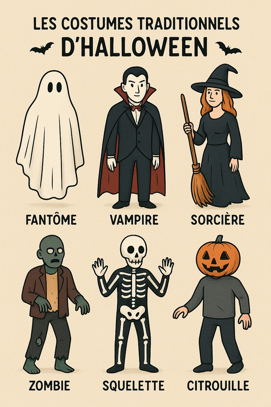 Les costumes traditionnels d’Halloween et leur signification
