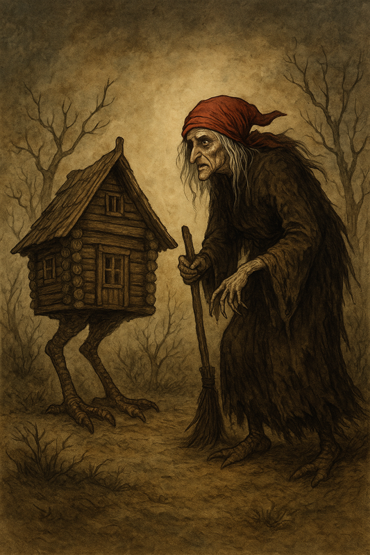Baba Yaga : la sorcière des contes slaves et sa maison sur pattes de poulet