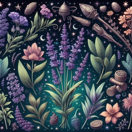 Les plantes Magiques et leur Symbolique : Lavande, Sauge, Verveine, Camomille, Mandragore.