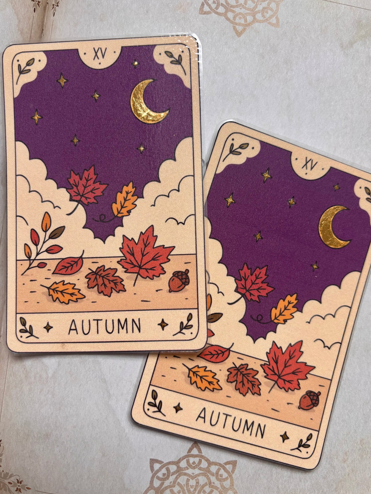 XV - AUTUMN - Carte Oracle Automne 🍁