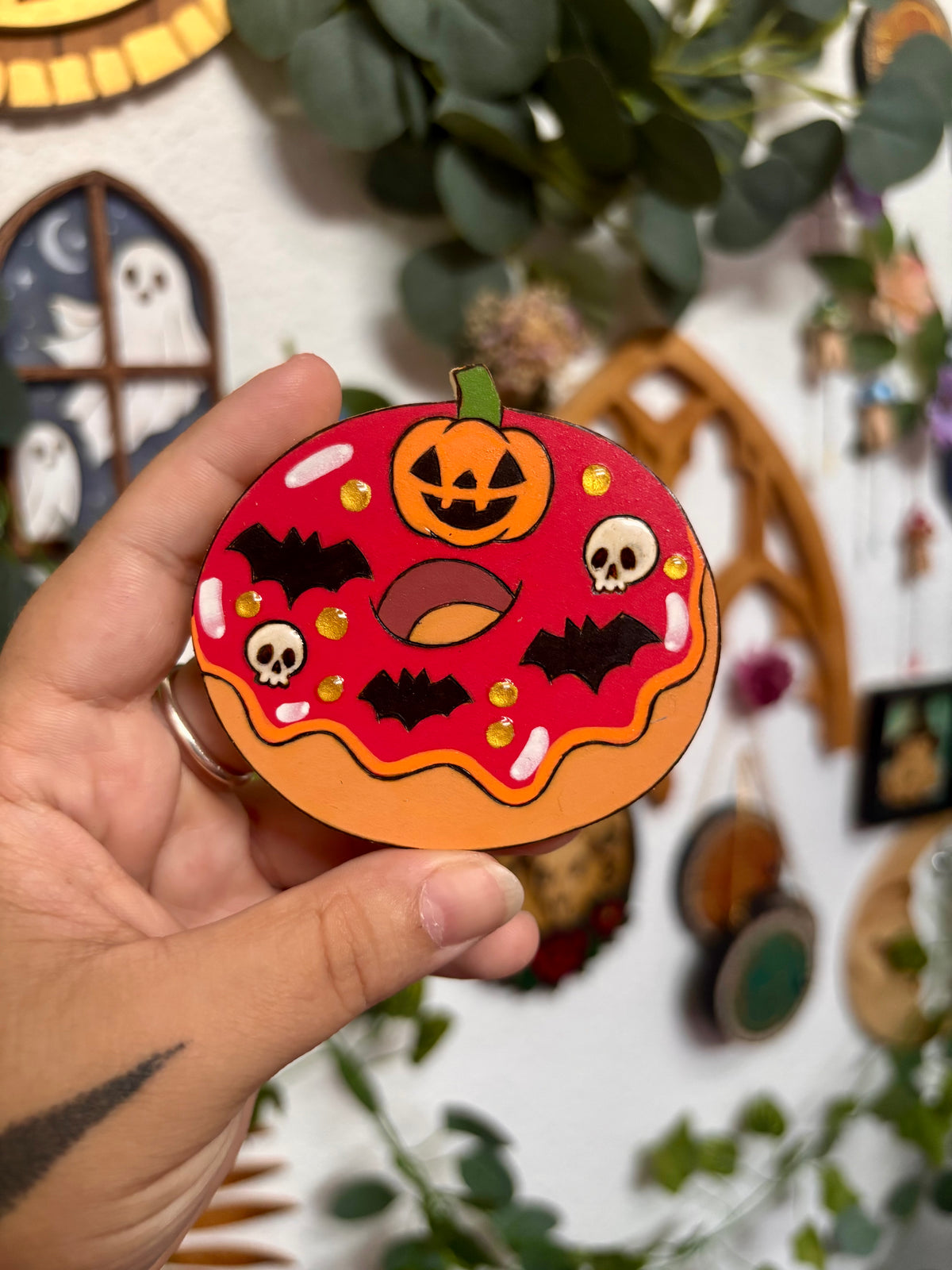MAGNET DONUT SPOOKY