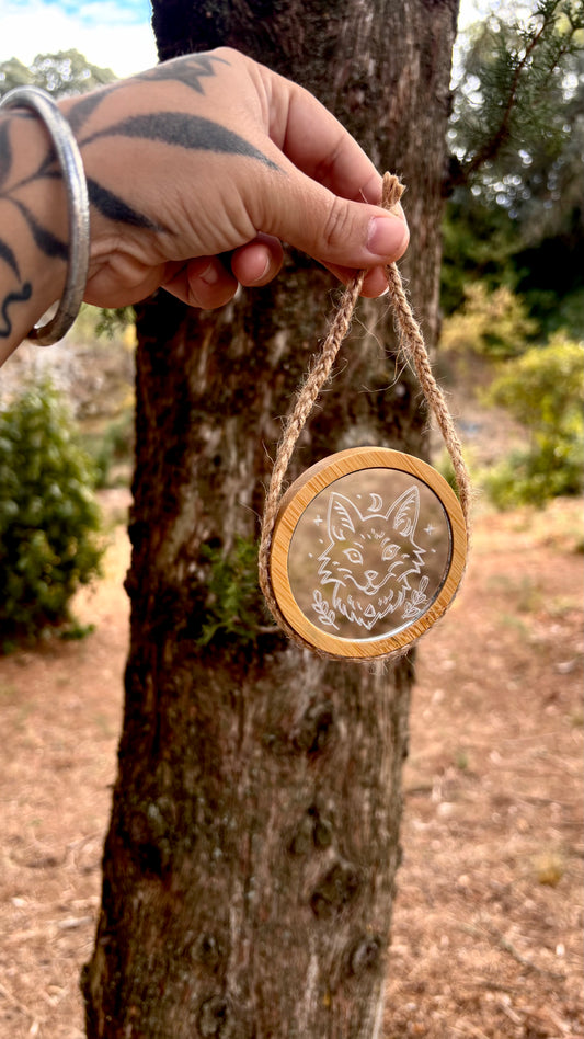 PETIT MIROIR ENCHANTÉ RENARD