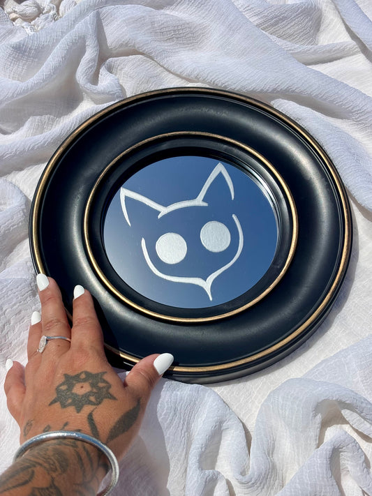 CHAT - Miroir de sorcière