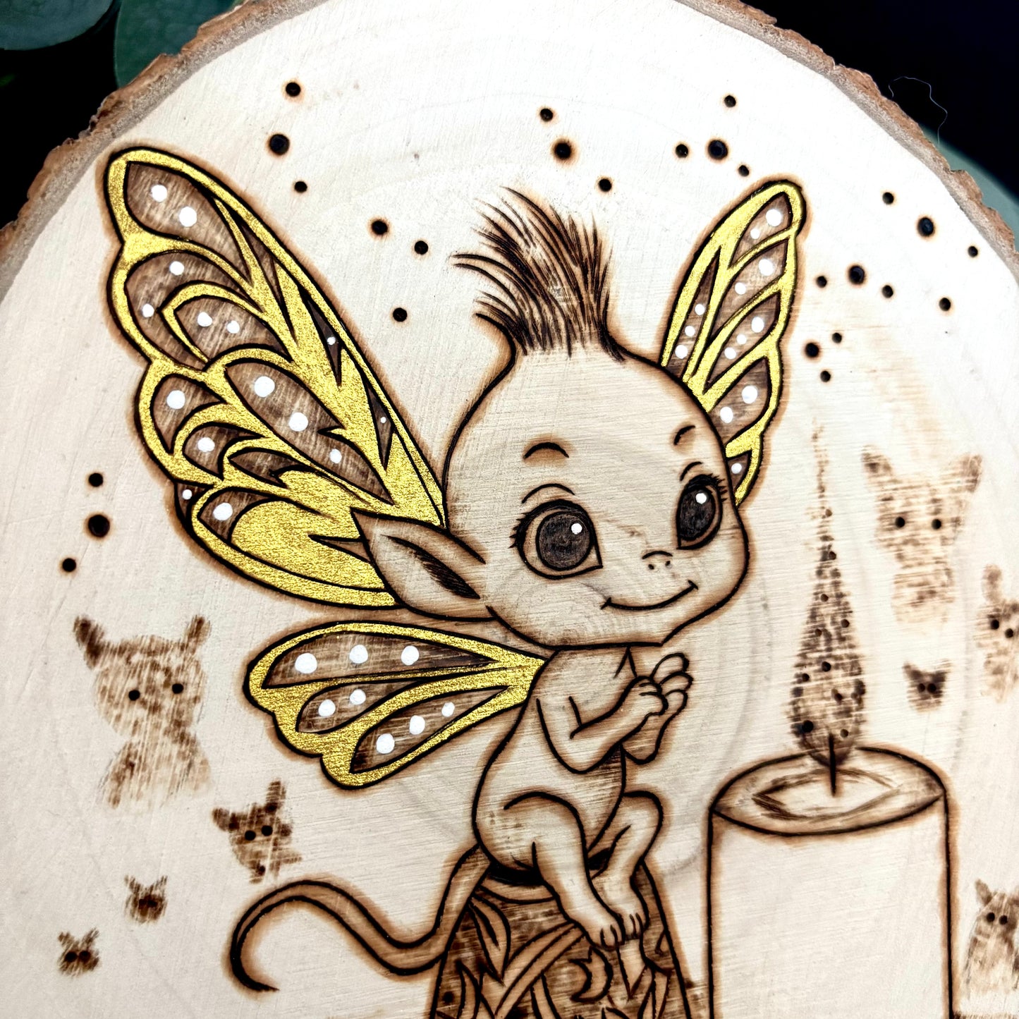 LUNELLE - Veilleuse des étincelles