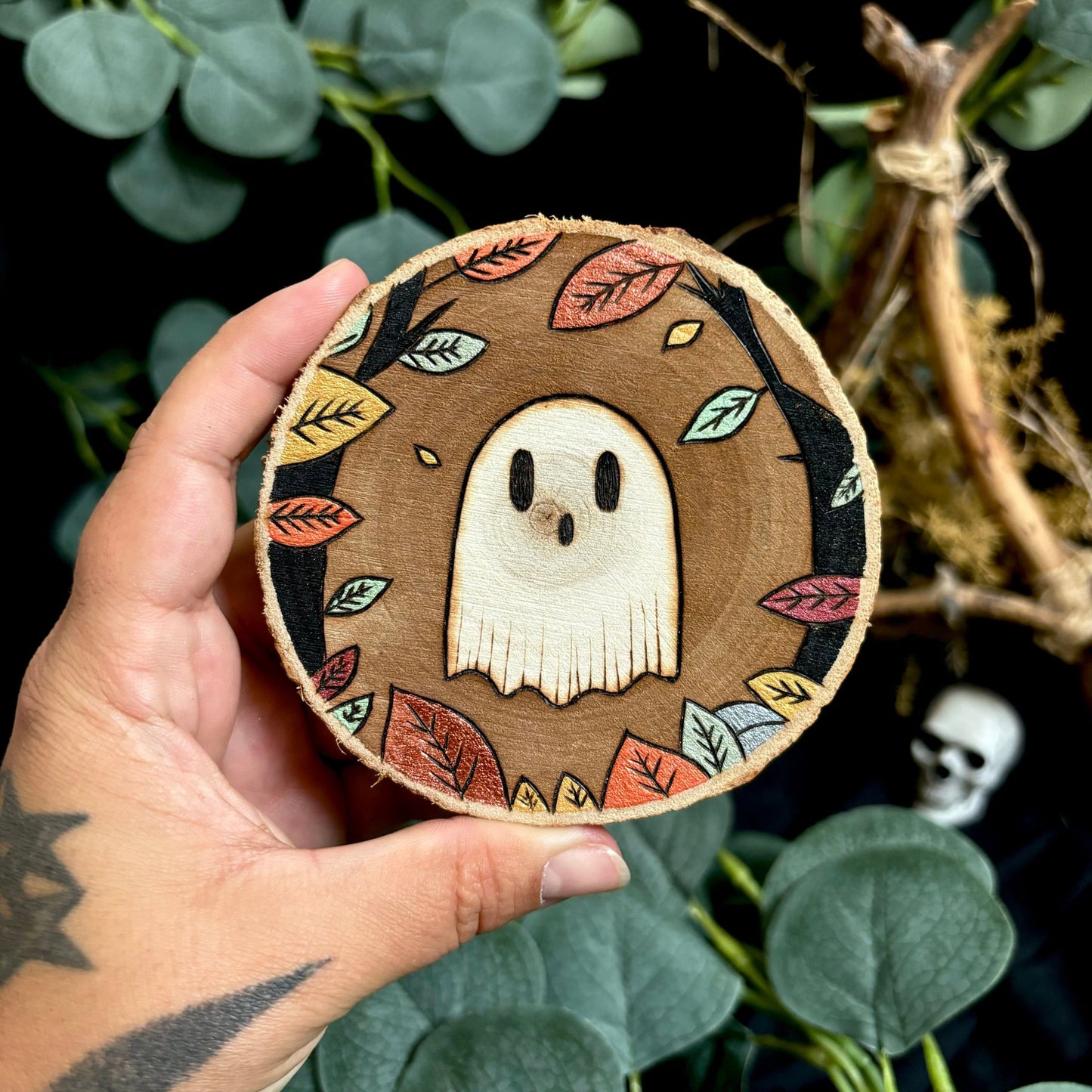 MAXI MAGNET EN BOIS FANTOME