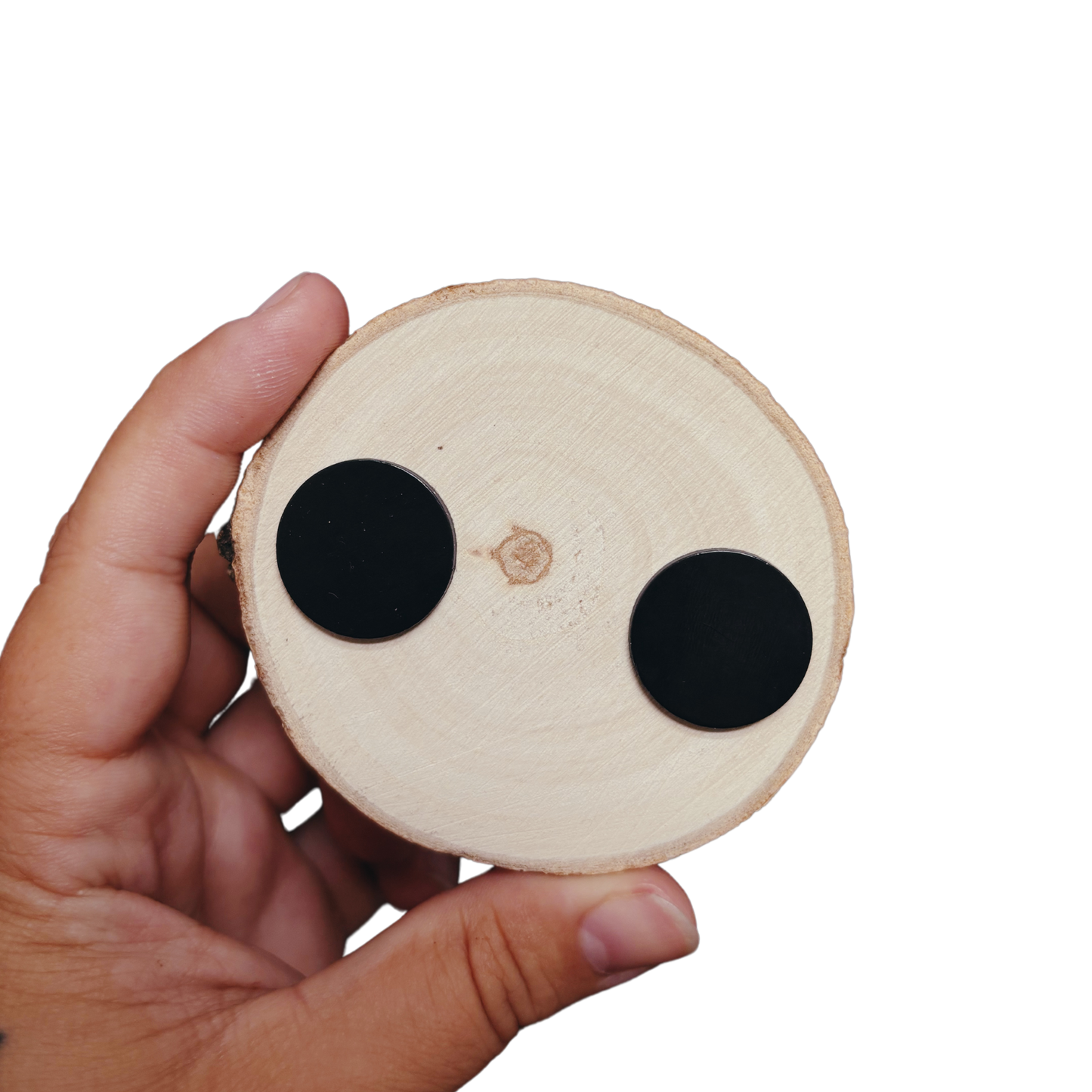 MAGNET EN BOIS FANTOME DE NOEL