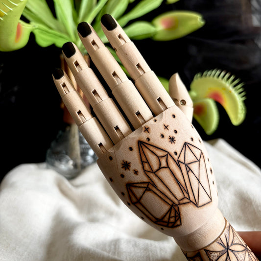 MAIN ARTICULÉE "CRISTAUX"