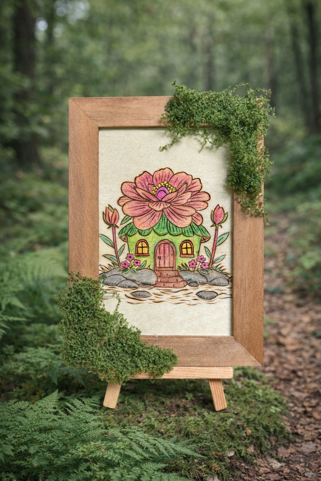 LA MAISON FLEURIE - Maison de fée