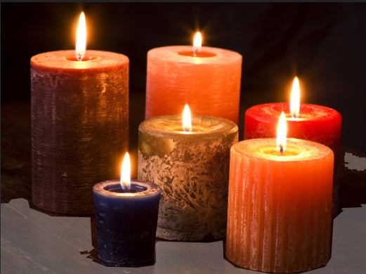 La magie des bougies : couleurs, intentions et sorts simples