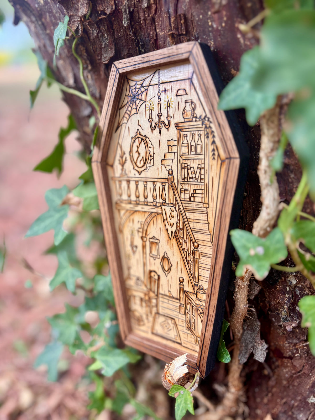 CERCUEIL HANTÉ - Habitat miniature