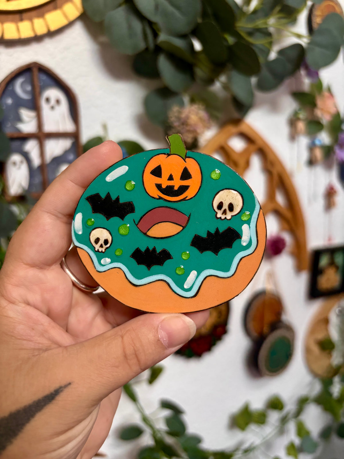 MAGNET DONUT SPOOKY