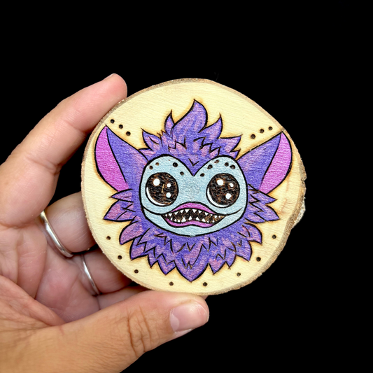 MAGNET EN BOIS GREMLINS