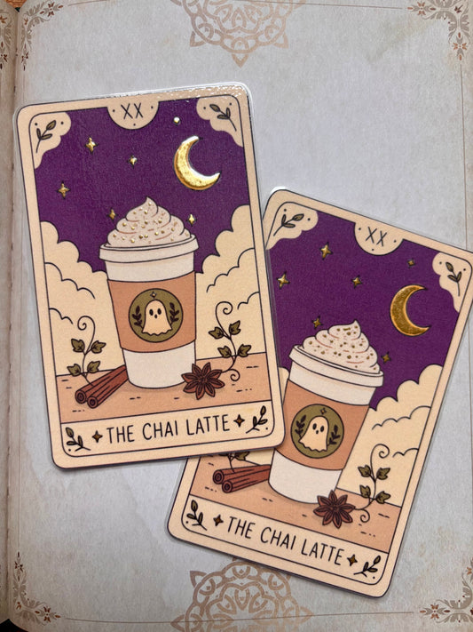 XX - THE CHAI LATTE - Carte Oracle Automne 🍁