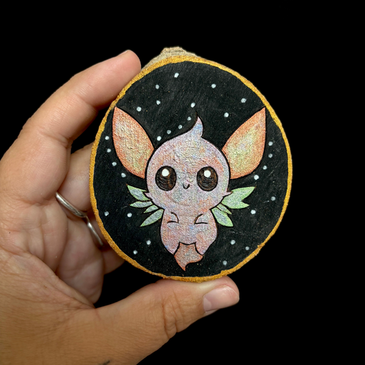 MAGNET EN BOIS CREATURE HOLO