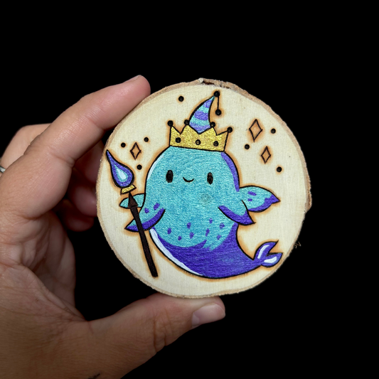 MAGNET EN BOIS PETITE BALEINE
