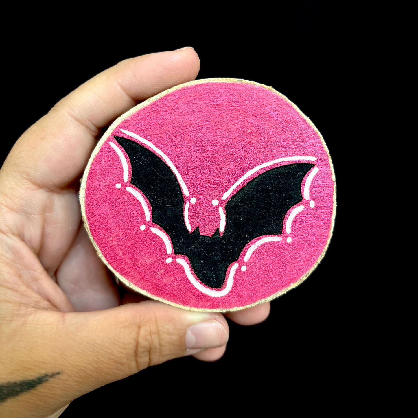 MAGNET EN BOIS CHAUVE SOURIS