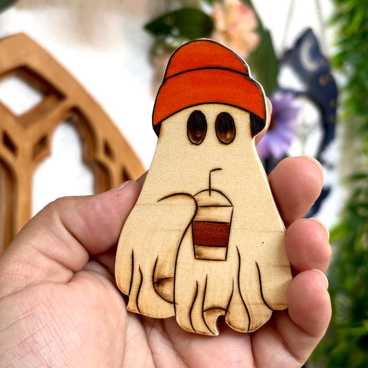 MAGNET EN BOIS TRIO FANTÔMES
