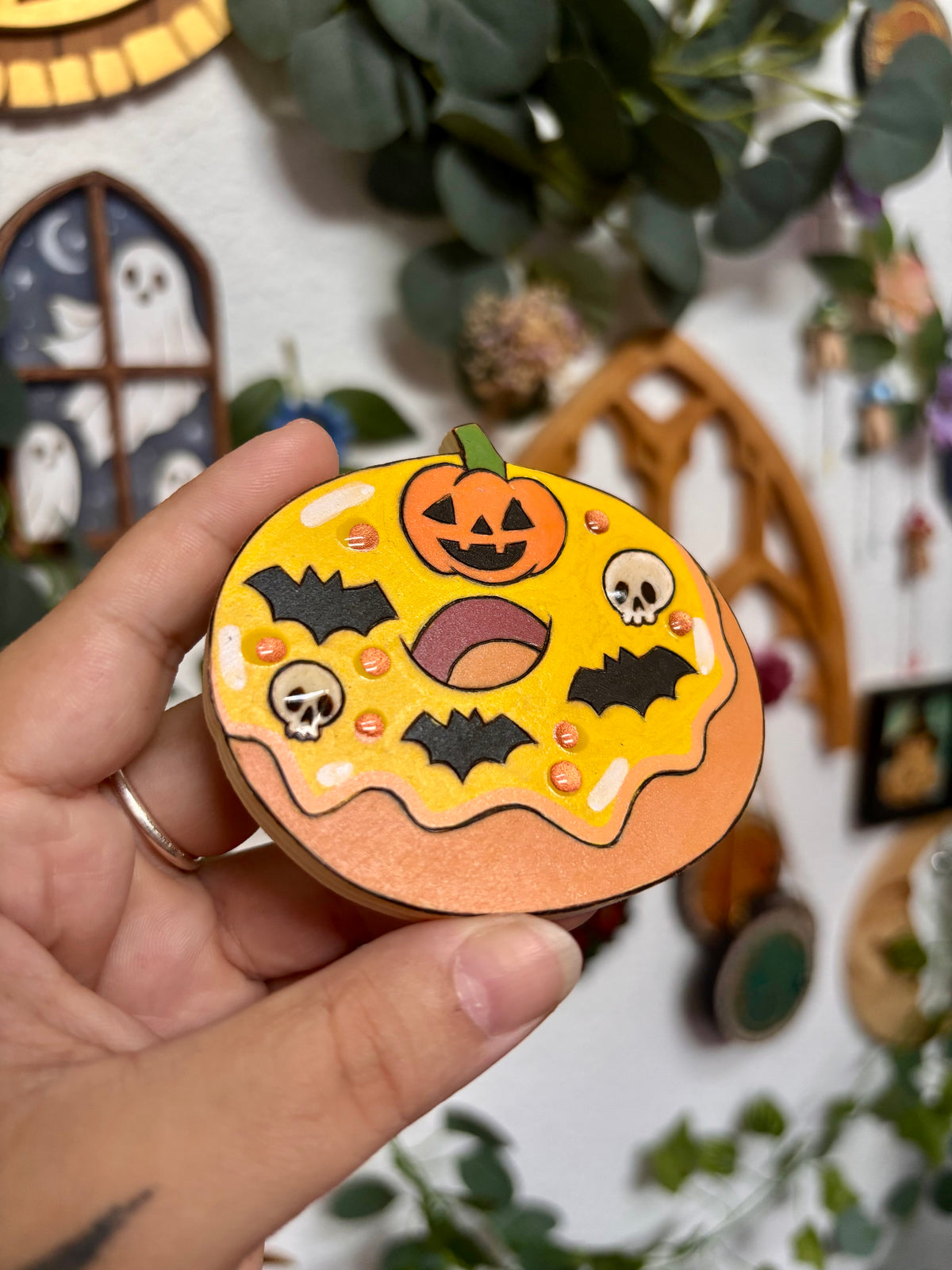 MAGNET DONUT SPOOKY