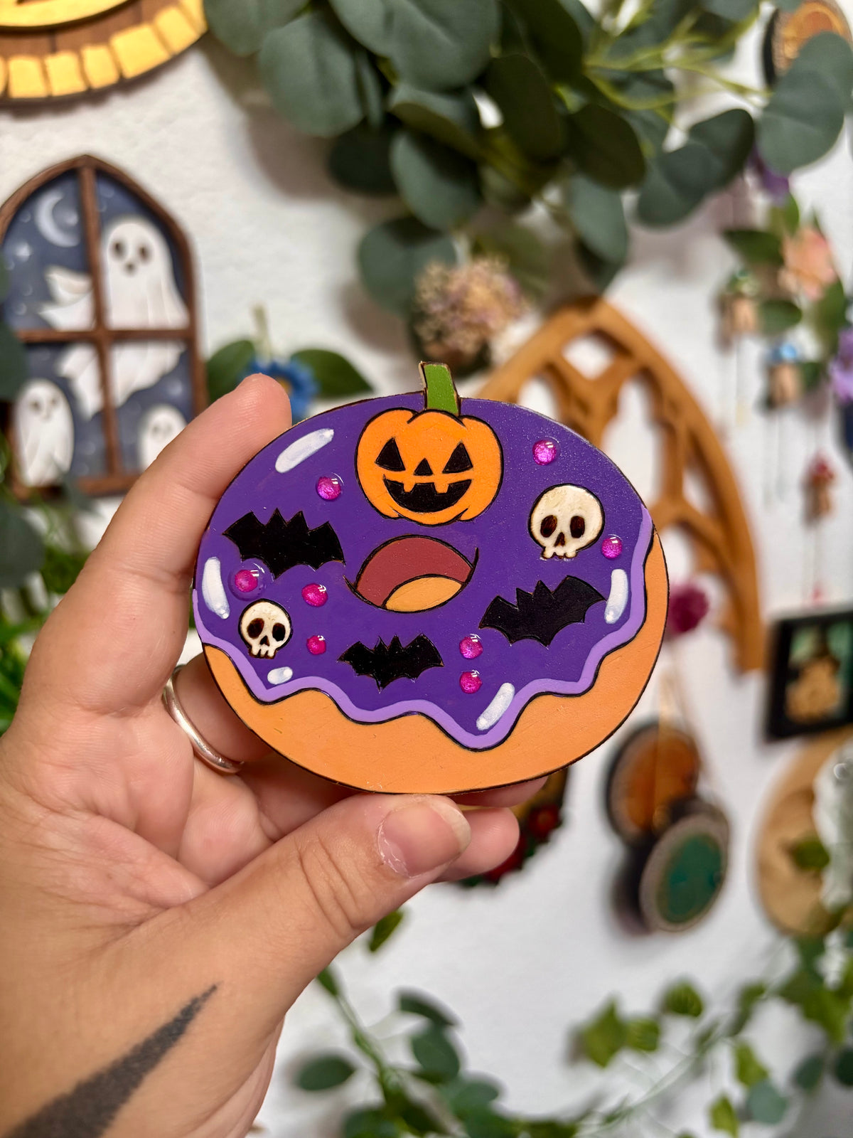 MAGNET DONUT SPOOKY