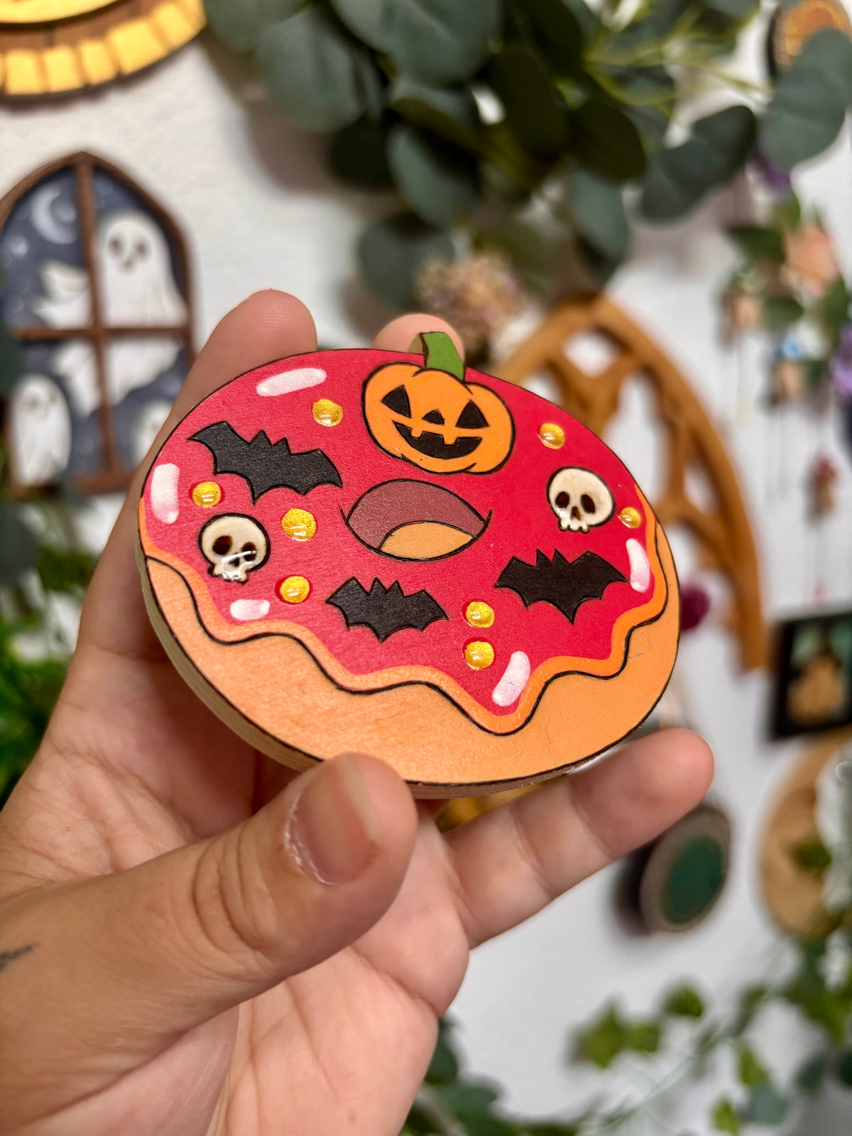 MAGNET DONUT SPOOKY