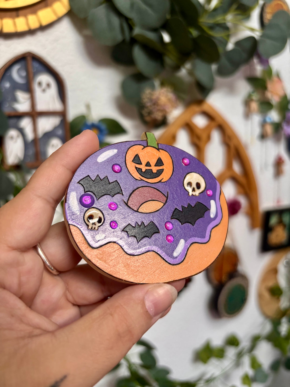 MAGNET DONUT SPOOKY