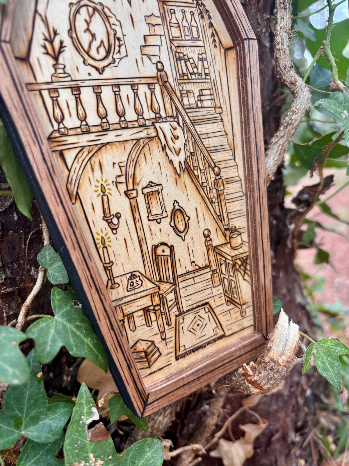 CERCUEIL HANTÉ - Habitat miniature