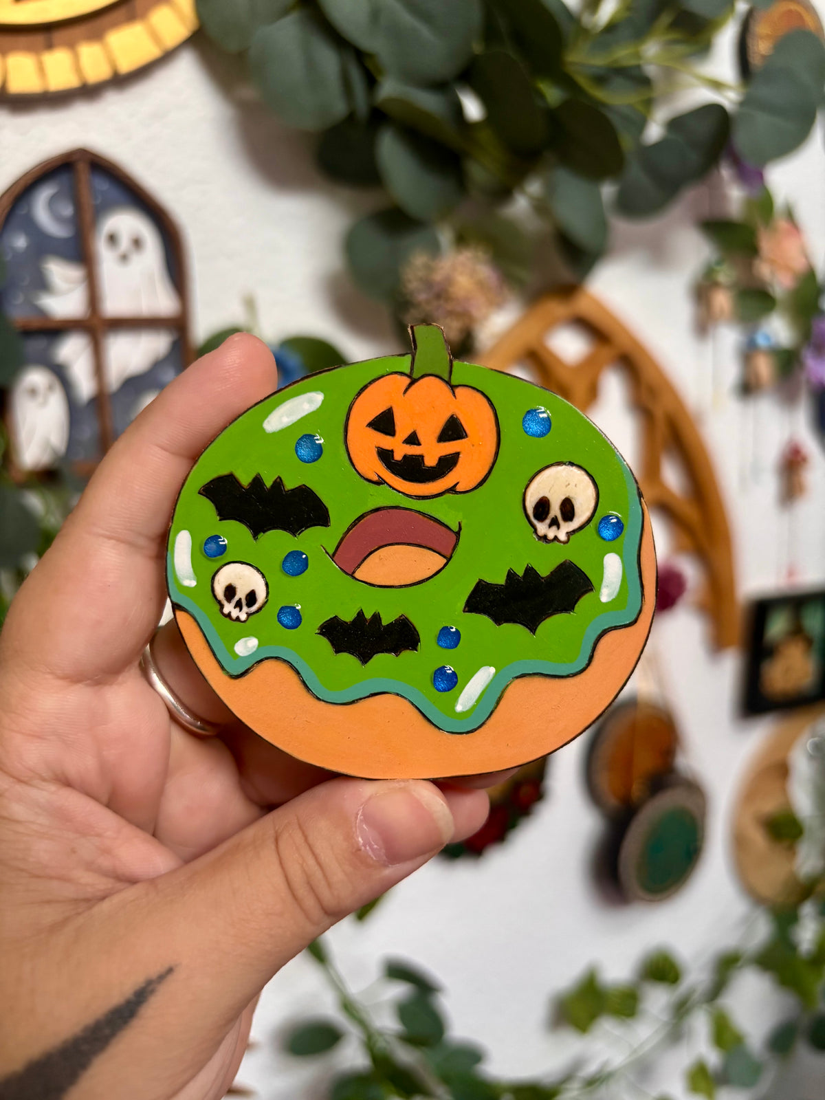 MAGNET DONUT SPOOKY