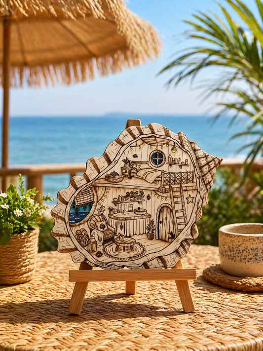 HABITAT MINIATURE COQUILLAGE