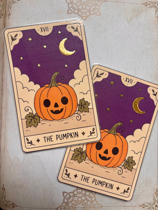 XVII - THE PUMPKIN - Carte Oracle Automne 🍁