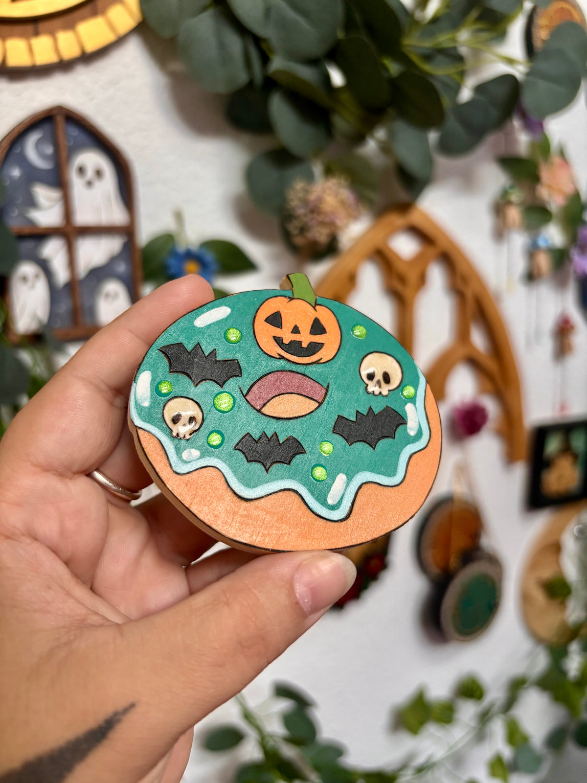 MAGNET DONUT SPOOKY