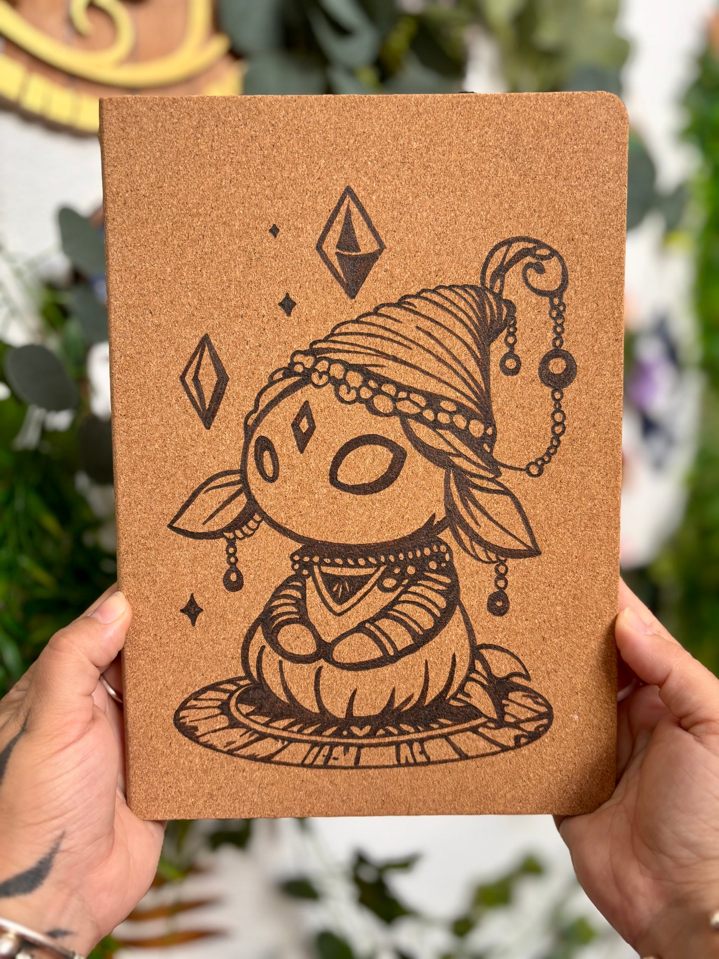 CARNET EN LIEGE PETIT RITUEL (Grand format 18x25cm)