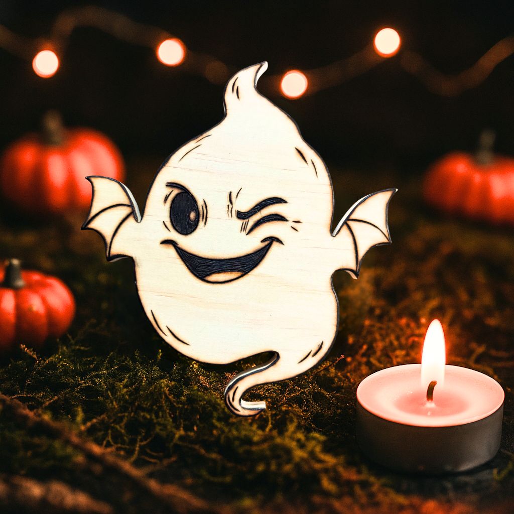 MAGNET EN BOIS FANTOME