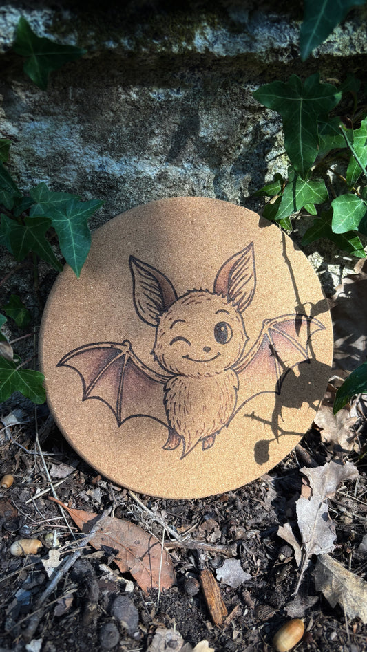 DESSOUS DE PLAT CHAUVE-SOURIS