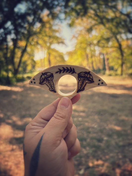 BAGUES DE LECTURE EN BOIS