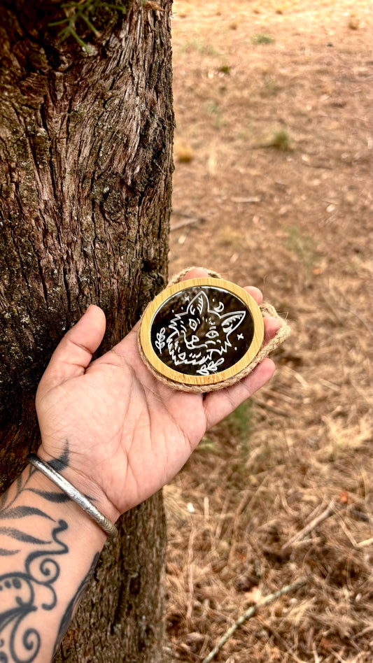 PETIT MIROIR ENCHANTÉ RENARD