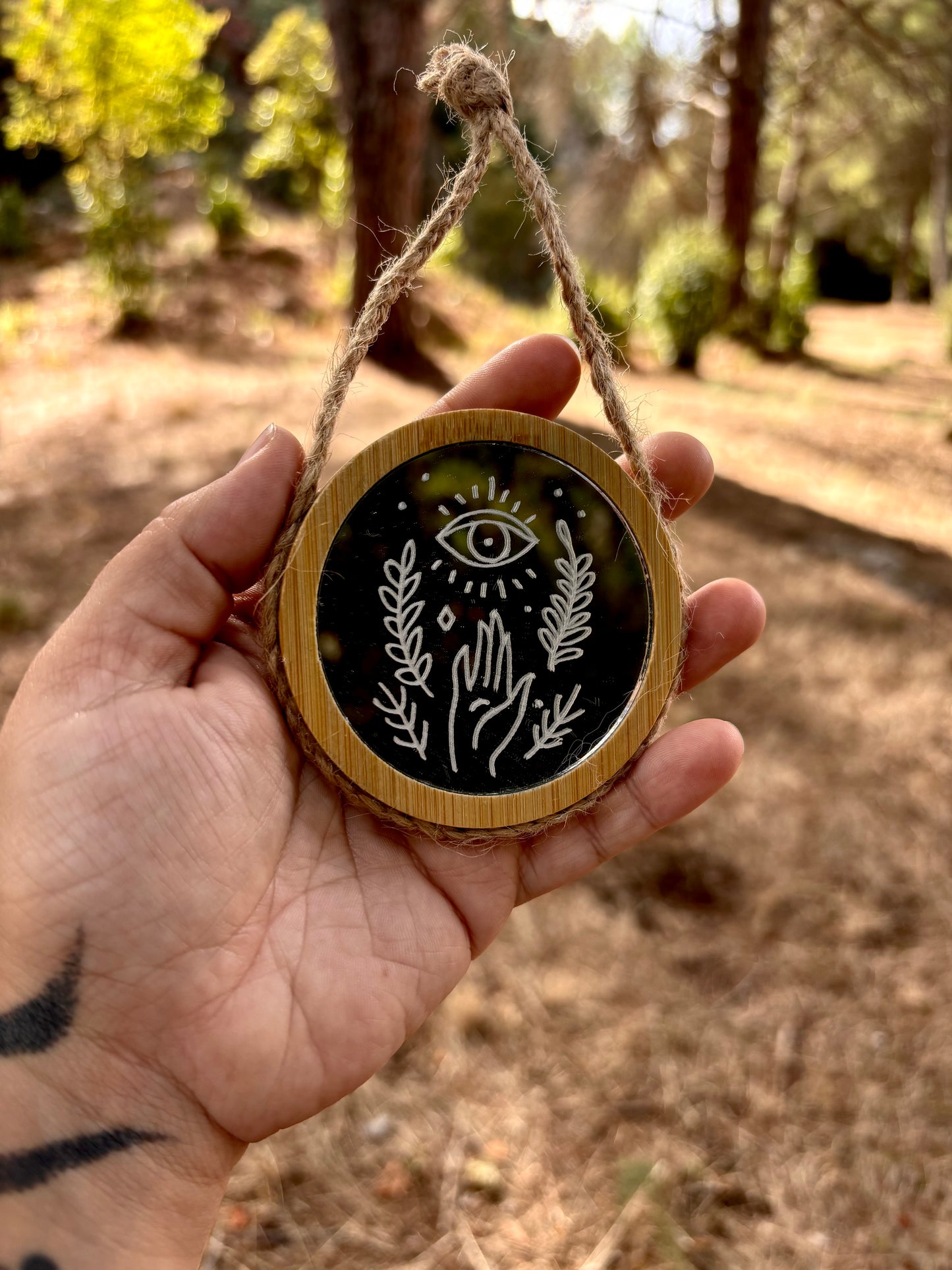 PETIT MIROIR ENCHANTÉ OEIL