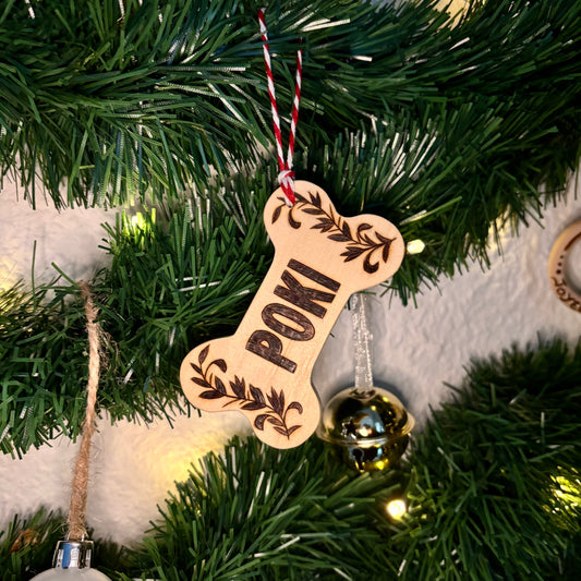 OS DE NOËL PERSONNALISÉES POUR COMPAGNON