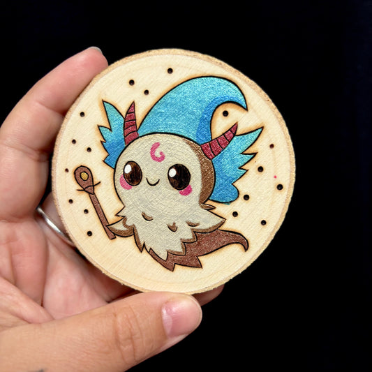 MAGNET EN BOIS MAGICIEN DES AIRS