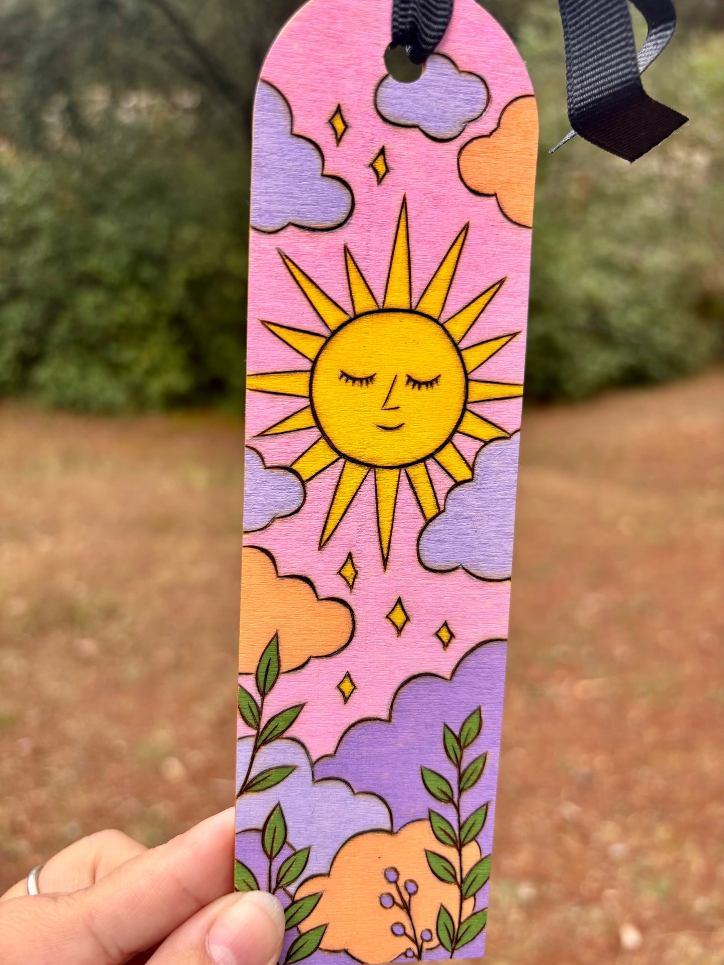 MARQUE PAGE SOLEIL