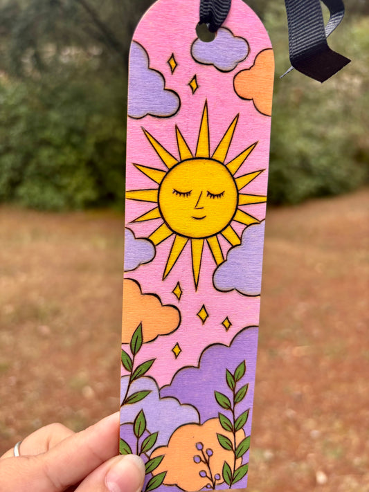 MARQUE PAGE SOLEIL