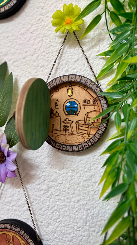 INTERIEUR - Petite porte de hobbit