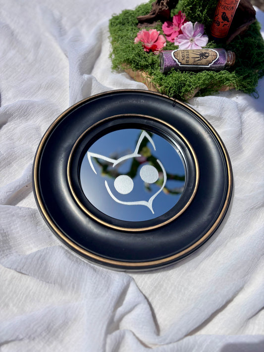 CHAT - Miroir de sorcière