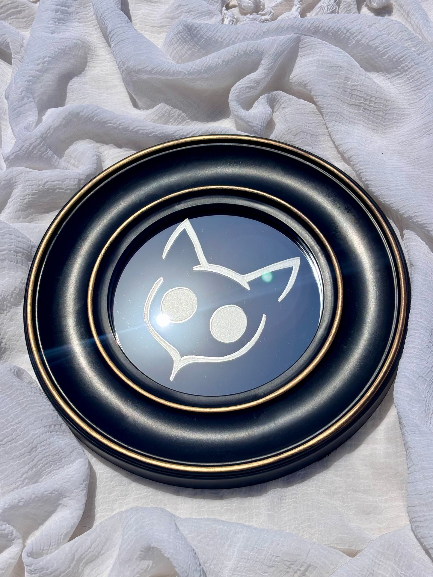 CHAT - Miroir de sorcière