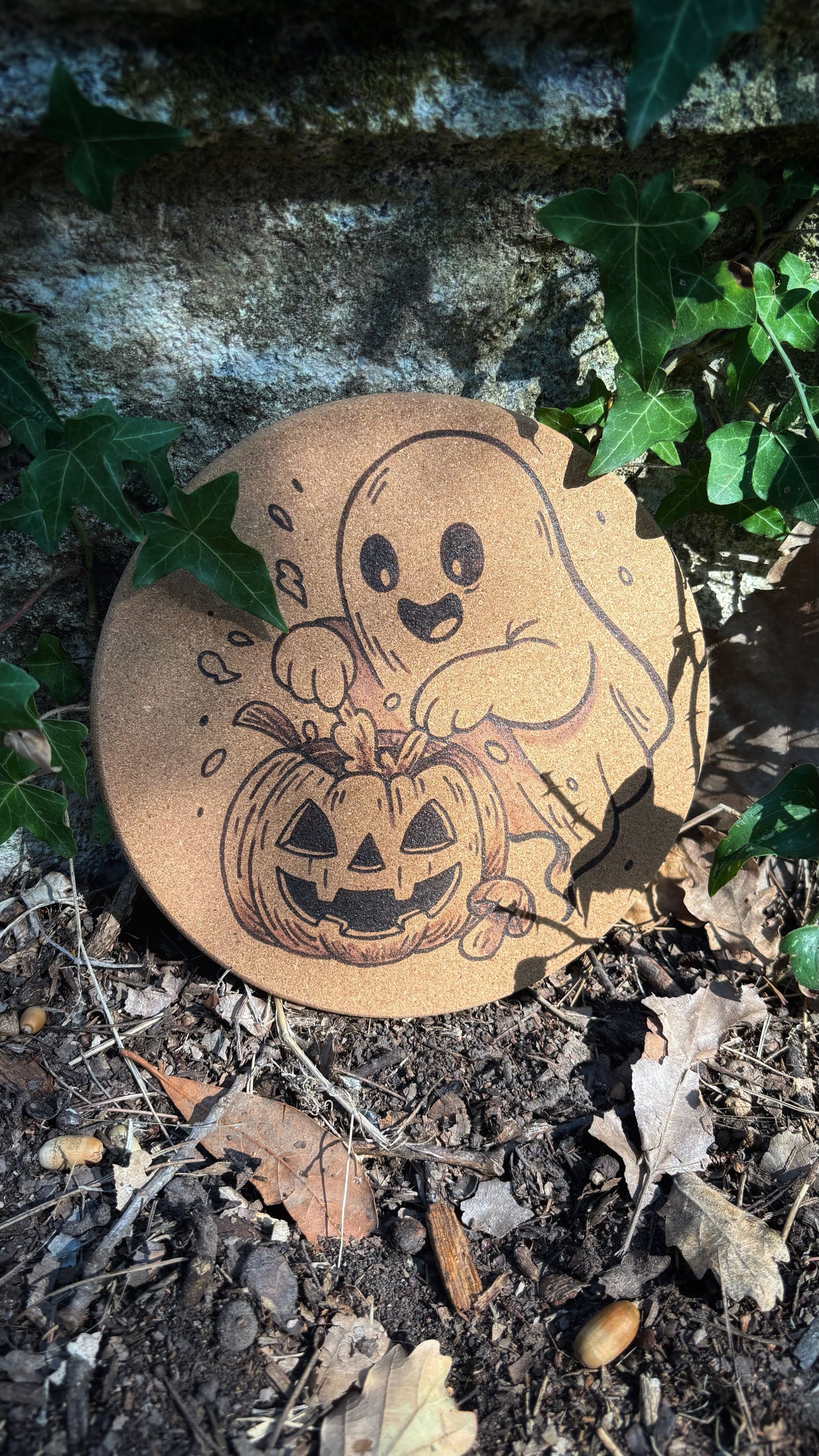 DESSOUS DE PLAT FANTOME FARCEUR