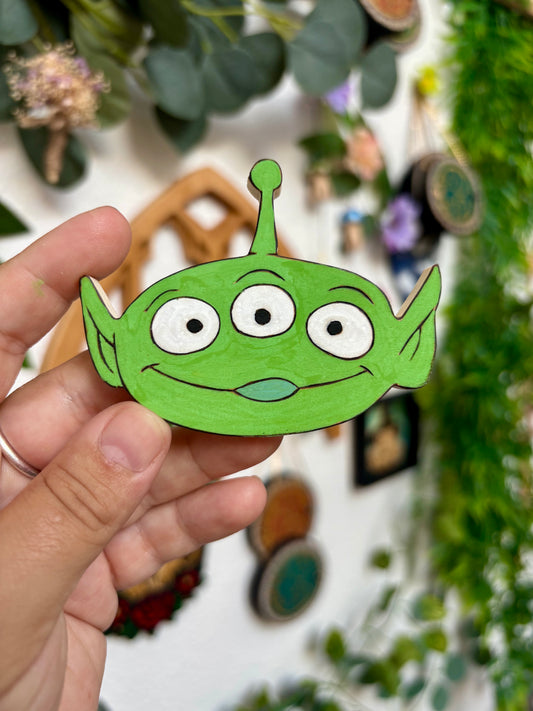 MAGNET EN BOIS ALIEN - TOY STORY
