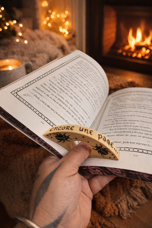 BAGUE DE LECTURE SCARABÉE