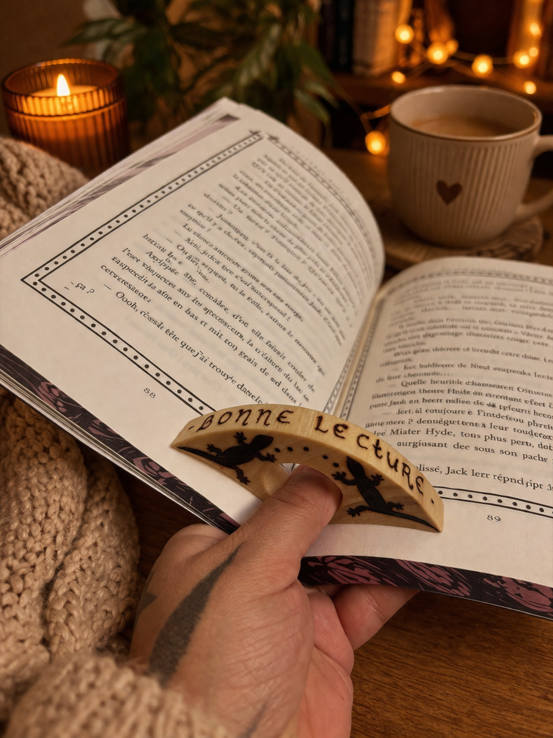 BAGUE DE LECTURE SALAMANDRE