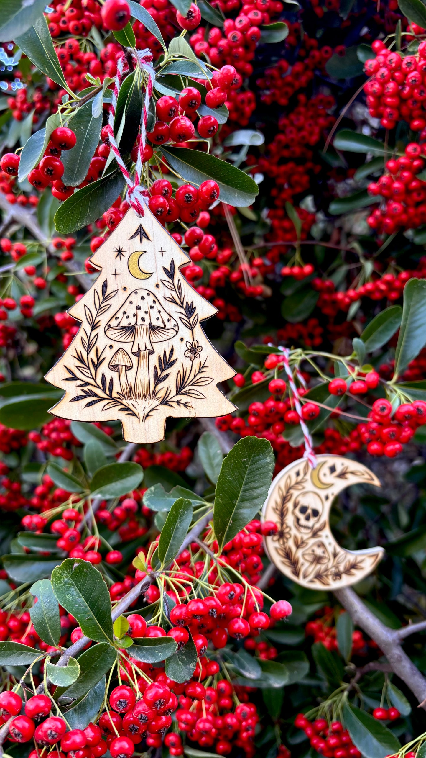 DECORATION DE SAPIN - Crâne