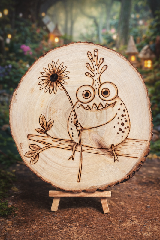 BOUTON - Créature joyeuse