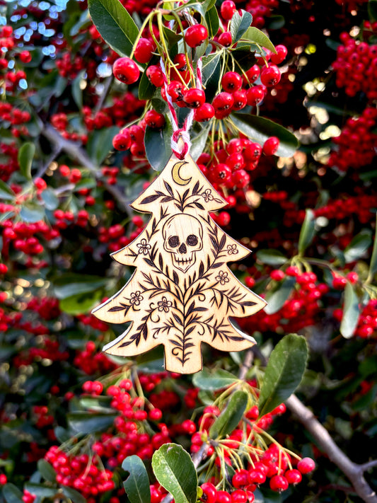 DECORATION DE SAPIN - Crâne